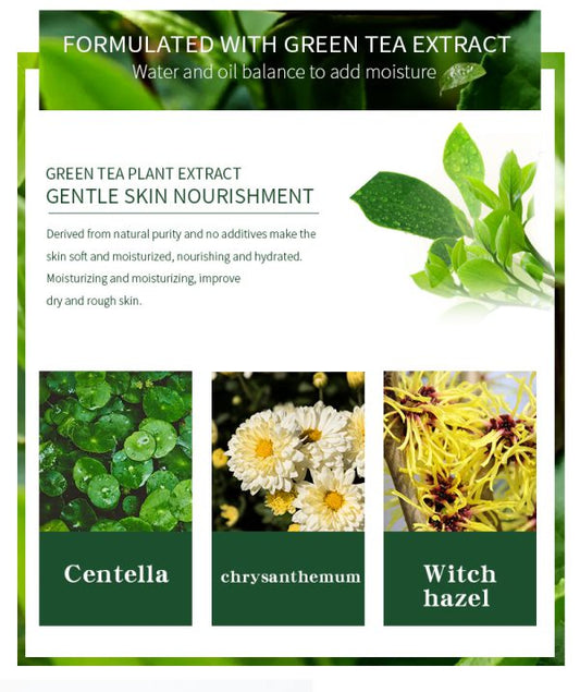Green Tea Cleansing Mask Purifying Clay Stick - Trendwolf