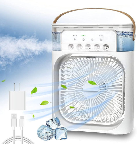 Mini Portable Air Cooler Fan with Humidifier