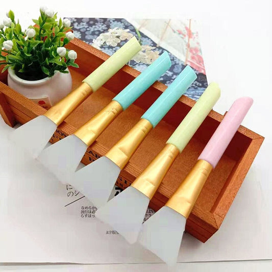 Pack of 5 Soft Silicone Mask Brushes Foundation - Trendwolf